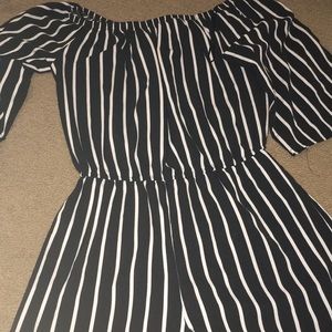 Striped Romper